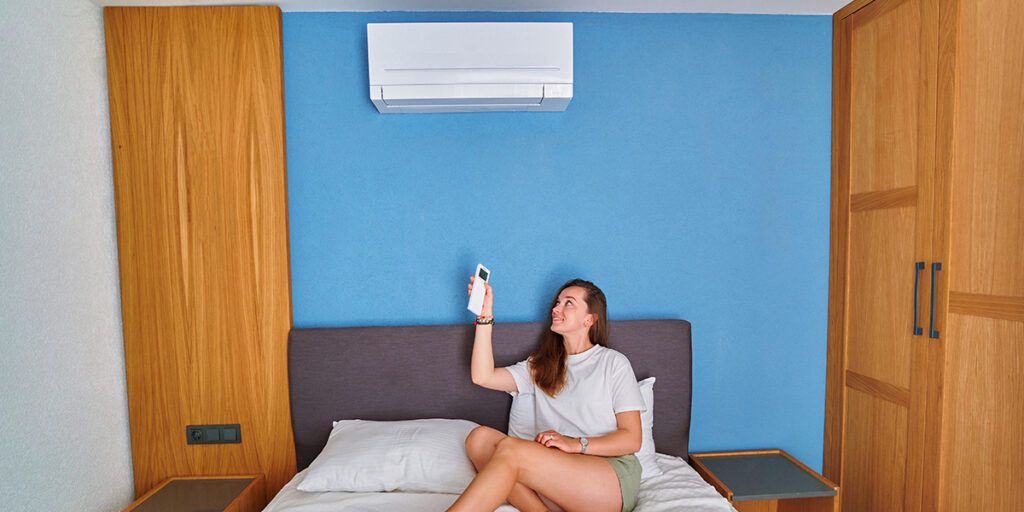 what temperature to set air conditioner in winter