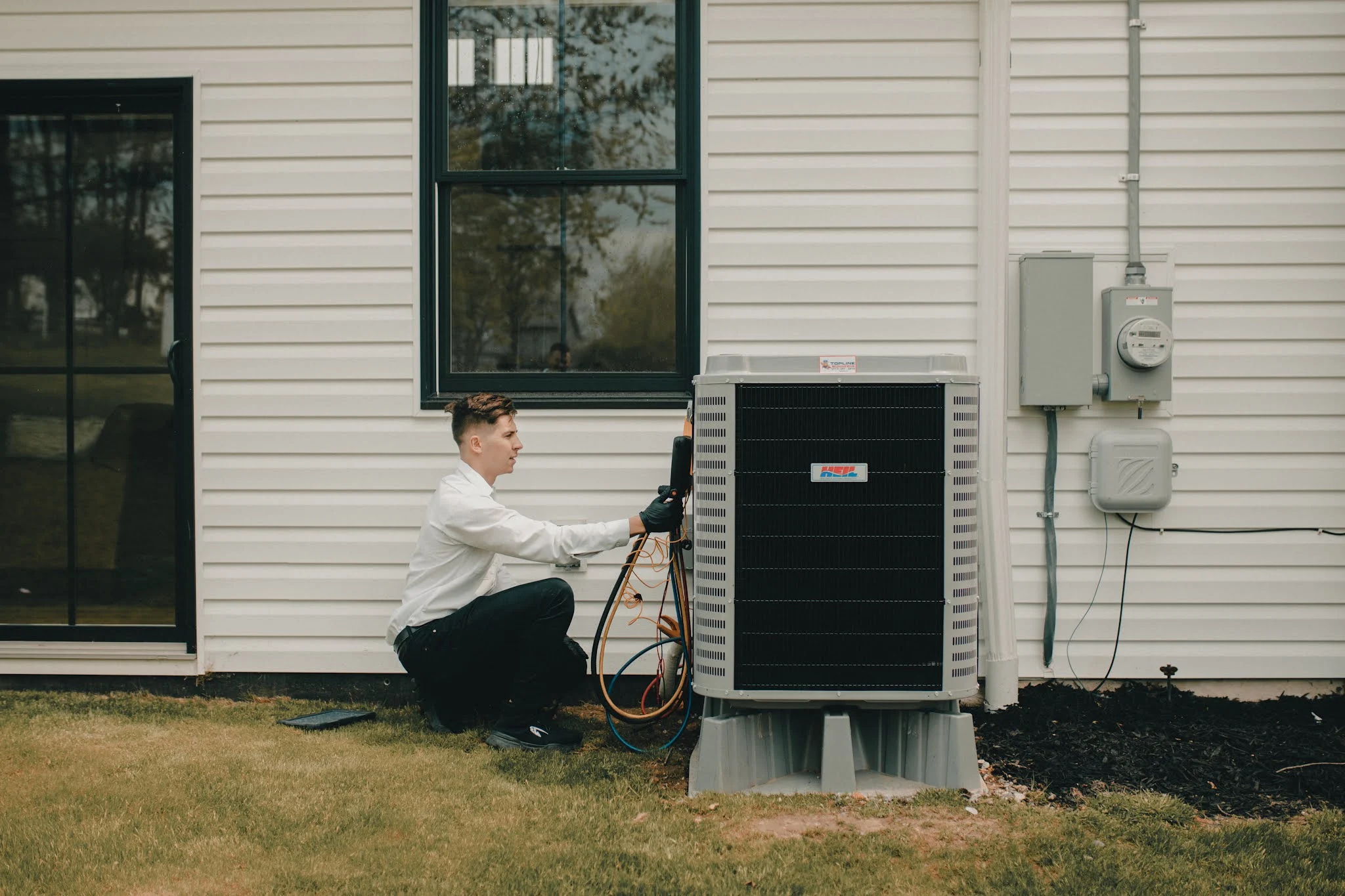 Topline air conditioning installation